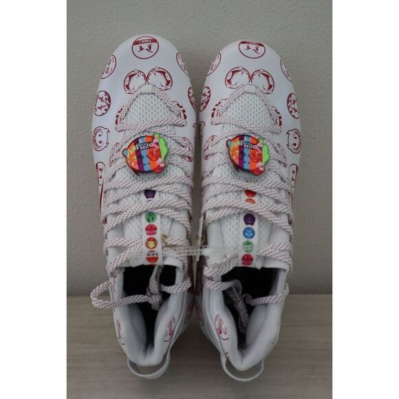 adidas GZ6901 Men's Sz 13 White/Red Freak 22 Big Mood DSG SM Football Cleats - Picture 8 of 11